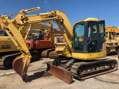 Used Komatsu Pc Uu Excavator Model Reibridge Inc